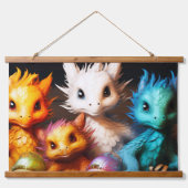 Baby Dragons Hangend Wandkleed (Voorkant)