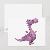 Baby Dragons: roofachtig, vl. 2 Briefkaart (Voorkant / Achterkant)