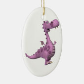 Baby Dragons: roofachtig, vl. 2 Keramisch Ornament (Rechts)