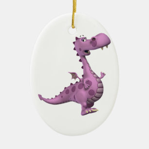 Baby Dragons: roofachtig, vl. 2 Keramisch Ornament