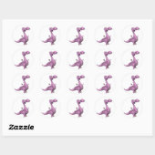 Baby Dragons: roofachtig, vl. 2 Ronde Sticker (Vel)