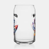 Baby Draken verkennen de sterren Blikvorm Glas (Links)