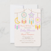 Baby Dreamcatcher Uitnodiging (Voorkant)