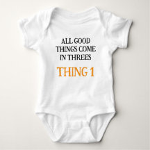 Baby-drieling, grappig drieling cadeau-idee, neutr