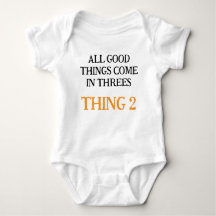 Baby-drieling, grappig drieling cadeau-idee, neutr