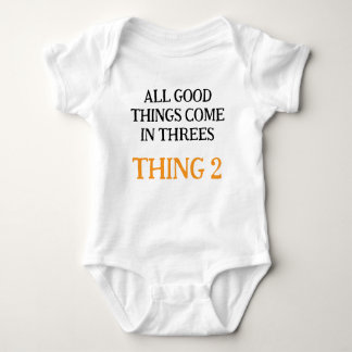 Baby-drieling, grappig drieling cadeau-idee, neutr romper