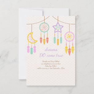 Baby droomvanger zwangerschapsaankondiging aankondiging