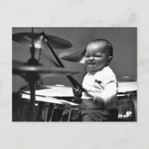 Baby Drummer Briefkaart