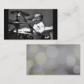 Baby Drummer Visitekaartje (Voorkant / Achterkant)