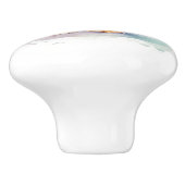 Baby Duck 2 Waterverf keramische knop (Zijkant)