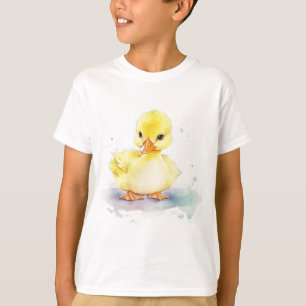 Baby Duck 2 Waterverf Kind basic T-shirt