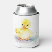 Baby Duck 2 Waterverf Koelbox Blikjeskoeler (Blikje Voorkant)