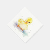 Baby Duck 2 Waterverf papier servet (Hoek)