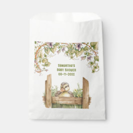 Baby Duck baby shower Bedankzakje