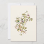 Baby Duck baby shower Kaart (Achterkant)