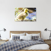 Baby Duck Canvas Afdruk (Insitu (Slaapkamer))