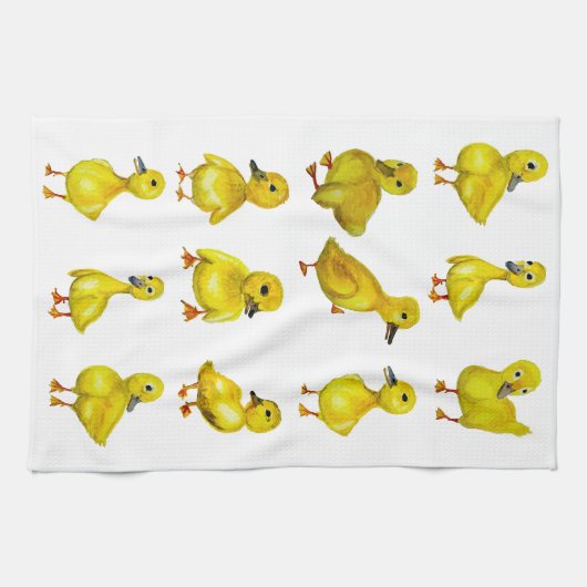 Baby Duck Dishtowel Theedoek (Horizontaal)