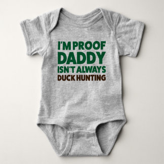 Baby Duck Hunting Jersey Bodysuit Shirt