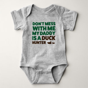 Baby Duck Hunting Jersey Bodysuit Shirt