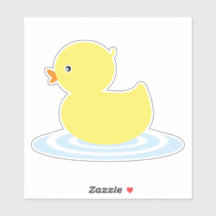 Baby Duck Schattige geel