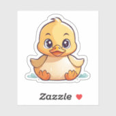 Baby Duck Waterdicht Sticker (Vel)