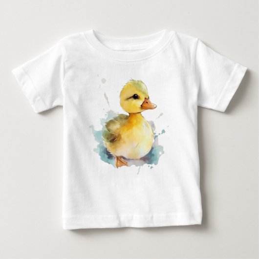 Baby Duck Waterverf (Voorkant)