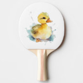 Baby Duck Waterverf Ping Pong Paddle Tafeltennisbatje (Voorkant)