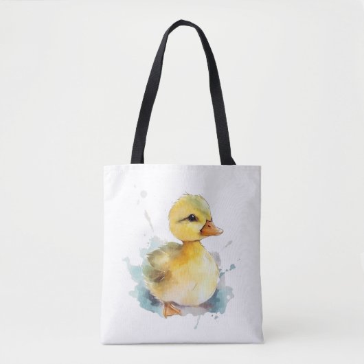 Baby Duck Waterverf Schouder Tas (Voorkant)
