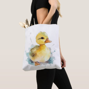 Baby Duck Waterverf Schouder Tas