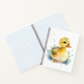 Baby Duck Waterverf Spiral Notitieboek (Binnen)