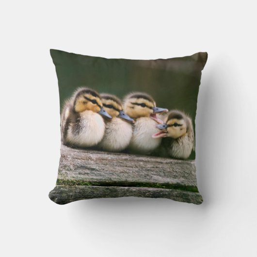 Baby Ducks Kussen (Voorkant)