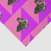 Baby Ducks on Pink Raspberry and Purple Sorbet Tissuepapier (Detail)