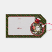 Baby Duif Cadeaulabel (Voorkant (Horizontaal))