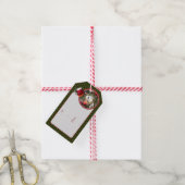 Baby Duif Cadeaulabel (Met Touw)