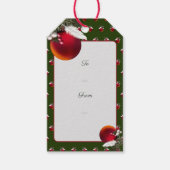 Baby Duif Cadeaulabel (Voorkant)