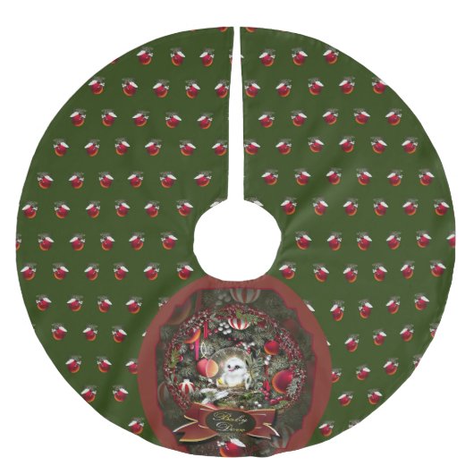 Baby Duif Kerstboom Rok (Voorkant)