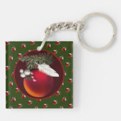 Baby Duif Sleutelhanger (Achterkant)