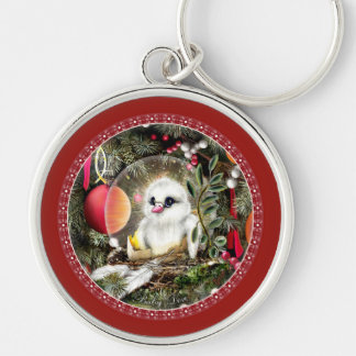 Baby Duif Sleutelhanger