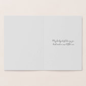 Baby Dust Kaart Onvruchtbaarheid Wensen Zilverfoli (Binnen)