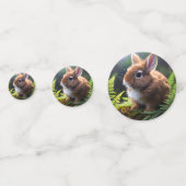 Baby Dwerg konijntje, Confetti (Achterkanten)