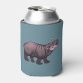 Baby Dwergnijlpaard Blikjeskoeler (Blikje Voorkant)