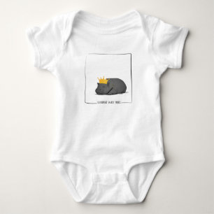Baby Dwergnijlpaard - Slaap Zacht, Mooie Prins Romper