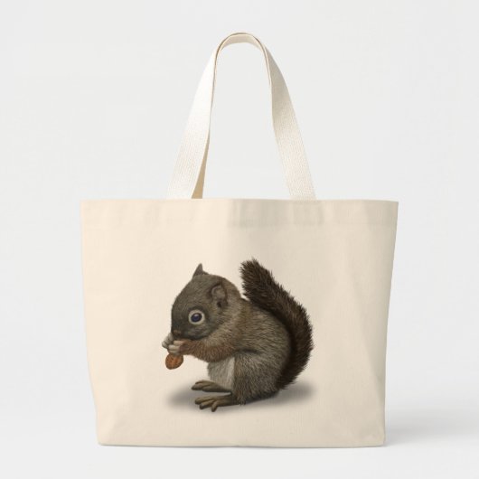 Baby eekhoorn grote tote bag (Voorkant)