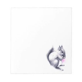 baby eekhoorn notitieblok