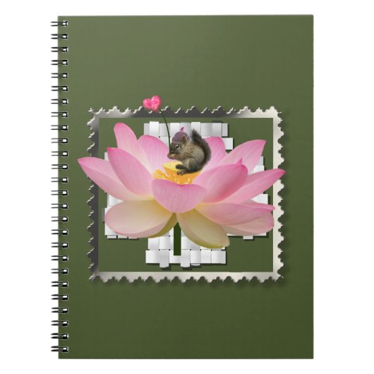 Baby eekhoorn notitieboek (Voorkant)