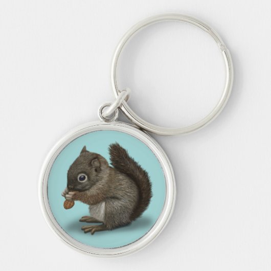 Baby eekhoorn sleutelhanger (Voorkant)