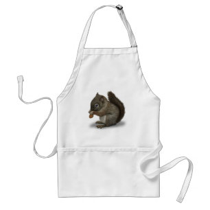 Baby eekhoorn standaard schort
