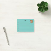 Baby Eekhoorn takenlijst Post-it® Notes (Kantoor)