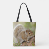 Baby eekhoorn tote bag (Achterkant)