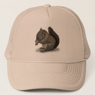 Baby eekhoorn trucker pet